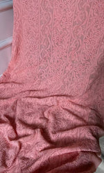 Load image into Gallery viewer, Women&#39;s Lakhnavi Handcrafted Viscose Georgette Chikankari Full Suit Material - HONC0277011
