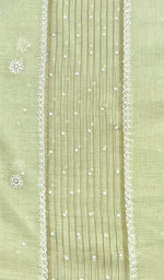 将图像加载到图库查看器中， Women&#39;s Lakhnavi Handcrafted Mul Chanderi Chikankari Dupatta -  HONC0222602
