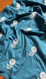 将图像加载到图库查看器中， Women&#39;s Lucknowi Handcrafted Cotton Chikankari Kurti - HONC0300978
