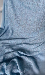 Load image into Gallery viewer, Women&#39;s Lakhnavi Handcrafted Viscose Georgette Chikankari Full Suit Material - HONC0277019
