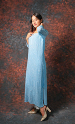 Load image into Gallery viewer, Fareeha Women&#39;s Lakhnavi Handcrafted Viscose Georgette Chikankari Kurti - HONC0318837
