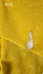 Load image into Gallery viewer, Mor Women's Lakhnavi Handcrafted Mul Chanderi Unstitched Kurta And Dupatta Set- HONC0323133