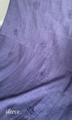Load image into Gallery viewer, Women's Lakhnavi Handcrafted Mul Chanderi UnStitched Kurta And Dupatta Set - HONC0312992