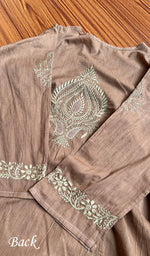 将图像加载到图库查看器中， Women&#39;s Lucknowi Handcrafted  Cotton Chikankari Kurti - HONC0301083
