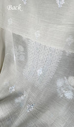 Load image into Gallery viewer, Women's Lakhnavi Handcrafted Mul Chanderi Unstitched Kurta And Dupatta Set- HONC0323583