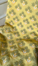 Load image into Gallery viewer, Women&#39;s Lakhnavi Handcrafted Cotton Chikankari Suit Material - HONC0291796
