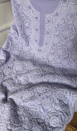 Load image into Gallery viewer, Women&#39;s Lakhnavi Handcrafted Unstitched Cotton Chikankari Suit Material - HONC0294097
