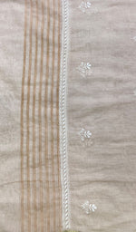 Load image into Gallery viewer, Women&#39;s Lucknowi Handcrafted Cotton Chikankari Dupatta - HONC0151918