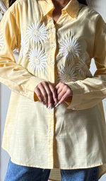 Load image into Gallery viewer, Women's Lakhnavi Handcrafted Cotton Chikankari Top - HONC0344698