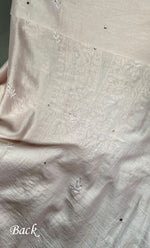 Load image into Gallery viewer, Women's Lakhnavi Handcrafted Chanderi Silk Unstitched Kurta And Dupatta Set - HONC0267153