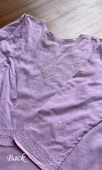 将图像加载到图库查看器中， Women&#39;s Lakhnavi Handcrafted Cotton Chikankari Top -  HONC0214059
