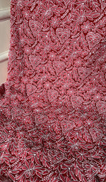 Load image into Gallery viewer, Women&#39;s Lucknowi Handcrafted Faux-Georgette Chikankari Suit Material - HONC0263415
