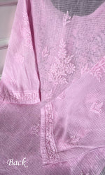 将图像加载到图库查看器中， Women&#39;s Lakhnavi Handcrafted Kota Cotton Semi - Stitched Kurta And Dupatta Set- HONC0314211
