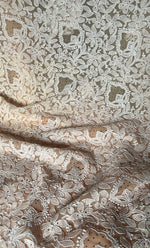 将图像加载到图库查看器中， Women&#39;s Lakhnavi Handcrafted Unstitched Faux-Georgette Chikankari Suit Material - HONC0277980
