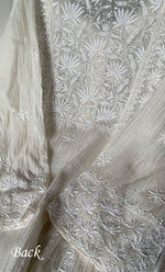 Load image into Gallery viewer, Women&#39;s Lakhnavi Handcrafted Mul Chanderi Semi - Stitched Kurta And Dupatta Set - HONC0270056
