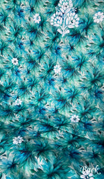 将图像加载到图库查看器中， Women's Lakhnavi Handcrafted Cotton Chikankari Unstitched Kurti Fabric - HONC0315333