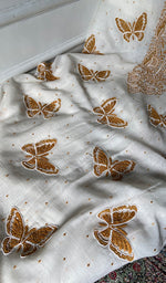 Load image into Gallery viewer, Titlee Women's Lakhnavi Handcrafted Mul Chanderi Kurta And Dupatta Set - HONC0378406