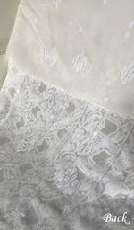 将图像加载到图库查看器中， Women's Lakhnavi Handcrafted Viscose Georgette Chikankari Kurti Fabric - HONC0343107