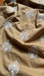 将图像加载到图库查看器中， Women&#39;s Lucknowi Handcrafted Cotton Chikankari Kurti - HONC0301044
