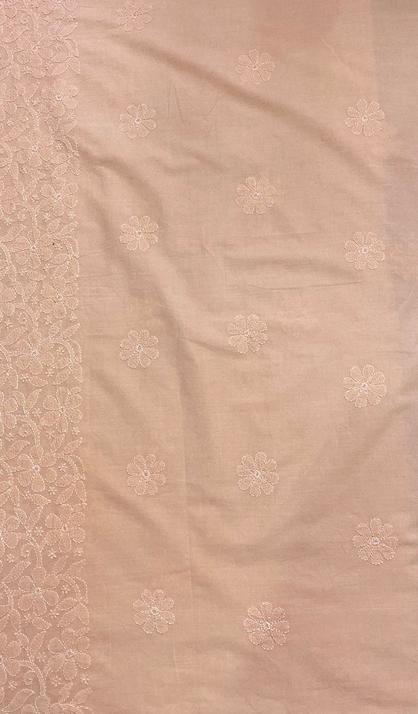 Women's Lucknowi Handcrafted Cotton Chikankari Dupatta - HONC0152465