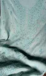 将图像加载到图库查看器中， Women&#39;s Lakhnavi Handcrafted Maheshwari Mul Chanderi Unstitched Kurta And Dupatta Set- HONC0273018
