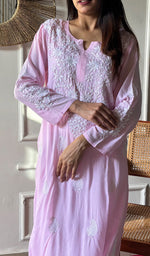 Load image into Gallery viewer, Reet Women's Lucknowi Handcrafted Cotton Chikankari Kurti - HONC0212049