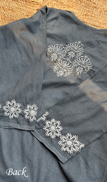 将图像加载到图库查看器中， Women&#39;s Lucknowi Handcrafted Cotton Chikankari Kurti - HONC0300976
