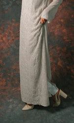 Load image into Gallery viewer, Fareeha Women&#39;s Lakhnavi Handcrafted Viscose Georgette Chikankari Kurti - HONC0318839
