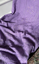 将图像加载到图库查看器中， Women&#39;s Lakhnavi Handcrafted Viscose Georgette Chikankari Full Suit Material - HONC0274222
