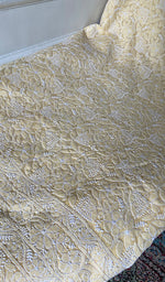 Load image into Gallery viewer, Women's Lakhnavi Handcrafted Cotton Unstitched Chikankari Suit Material - HONC0354994