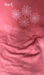 Load image into Gallery viewer, Women's Lakhnavi Handcrafted Cotton Chikankari Unstitched Kurti Fabric - HONC0371825