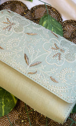 Load image into Gallery viewer, Chikankari Clutch Bag - HONC0317822
