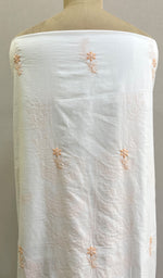 将图像加载到图库查看器中， Women&#39;s Lakhnavi Handcrafted Cotton Chikankari Unstitched Kurti Fabric - HONC0199268
