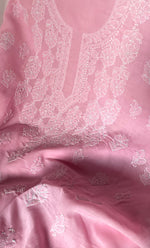 Load image into Gallery viewer, Women's Lakhnavi Handcrafted Unstitched Cotton Chikankari Suit Material - HONC0316592