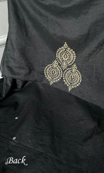 Load image into Gallery viewer, Lucknowi Handcrafted Munga Silk Chikankari Unstitched Men&#39;s Kurta Fabric - HONC0327307
