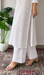 Women's Lucknowi Handcrafted Cotton Chikankari Kurti - HONC0280041
