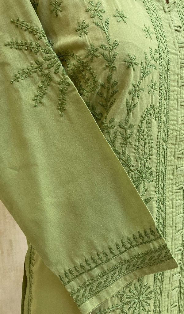 N4U Nagina Fancy Cotton Embroidery Kurti : Textilecatalog