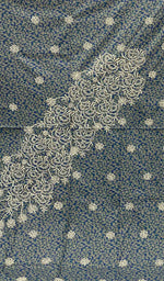 将图像加载到图库查看器中， Lakhnavi 手工制作的 Chikankari 棉质床单套装 - HONC043421
