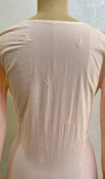 Load image into Gallery viewer, Women&#39;s Lucknowi Handcrafted Cotton Chikankari Top - HONC076730
