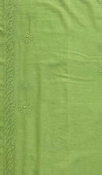 Load image into Gallery viewer, Women&#39;s Lucknowi Handcrafted Cotton Chikankari Dupatta - Honc084562
