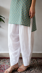 Women's Lucknowi Handcrafted Faux-Georgette Hakoba Chikankari Top- HONC01026110
