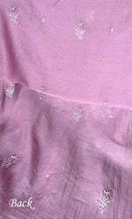 Load image into Gallery viewer, Women&#39;s Lakhnavi Handcrafted Mul Chanderi Unstitched Kurta And Dupatta Set- HONC0305200
