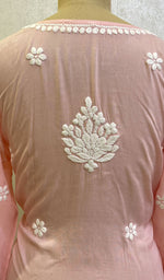 Load image into Gallery viewer, Women&#39;s Lakhnavi Handcrafted Modal Cotton Chikankari Kurta And Gharara Set - HONC0148153