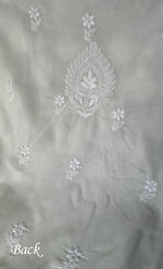 Load image into Gallery viewer, Women's Lakhnavi Handcrafted Unstitched Cotton Chikankari Suit Material - HONC0317376