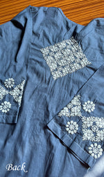 Load image into Gallery viewer, Women&#39;s Lucknowi Handcrafted Cotton Chikankari Kurti - HONC0300975
