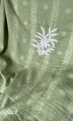 将图像加载到图库查看器中， Women&#39;s Lucknowi Handcrafted Kota Cotton Chikankari Unstitched Kurta And Dupatta Set - HONC0312640
