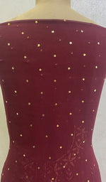 Load image into Gallery viewer, Women&#39;s Lakhnavi Handcrafted Viscose Georgette Chikankari Kurta And Dupatta Set - HONC0128789
