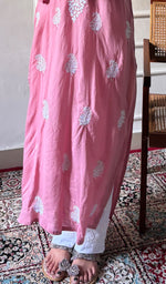 Load image into Gallery viewer, Reet Women's Lucknowi Handcrafted Modal Cotton Chikankari Kurti - HONC0211952