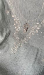 Load image into Gallery viewer, Women&#39;s Lakhnavi Handcrafted Unstitched  Mul Chanderi Kurta And Dupatta Set - HONC0271158
