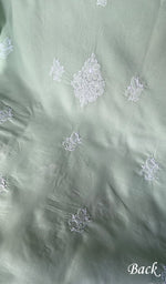 Load image into Gallery viewer, Women&#39;s Lakhnavi Handcrafted Unstitched Cotton Chikankari Suit Material - HONC0291825
